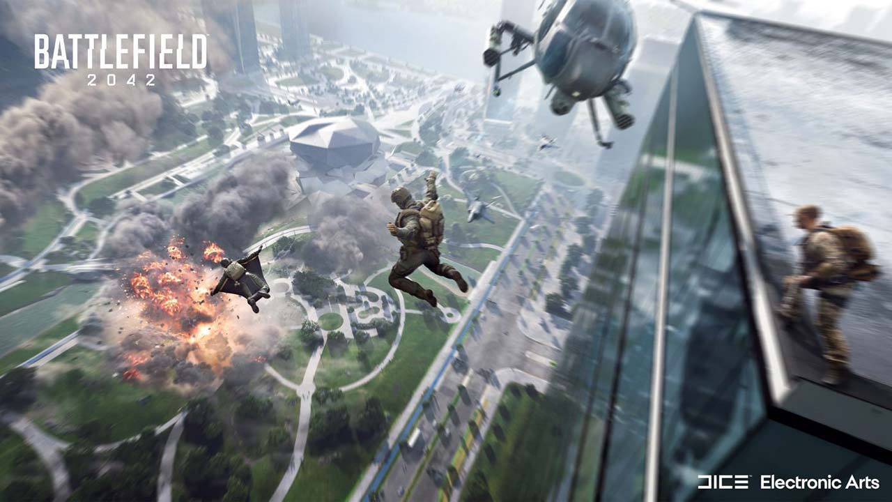 Battlefield 2042 é revelado um trailer cheio de ação centenas