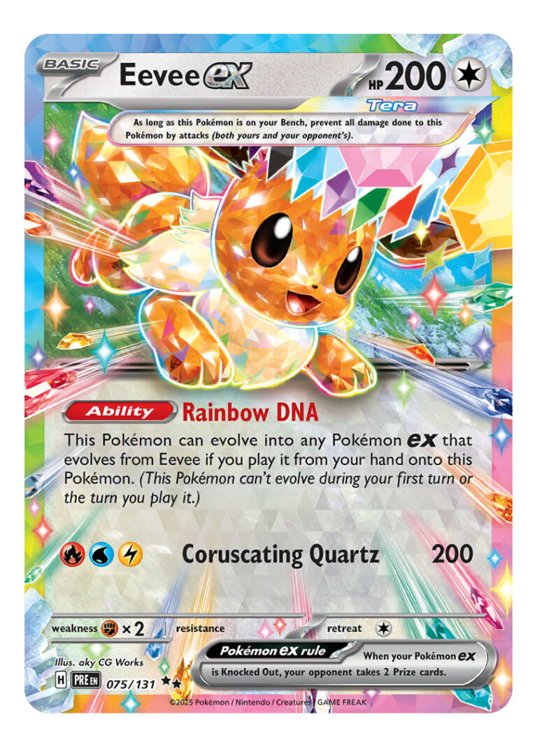 A Nova Expans O Prismatic Evolutions De Pok Mon Trading Card Game J