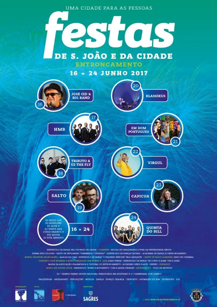 José Cid e Capicua nos destaques da Festa de São João e da Cidade do Entroncamento 1 programa festas entroncamento echoboomer