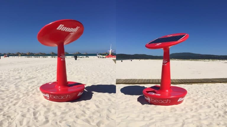 Buondi dá Wi-Fi gratuito em 34 praias do país