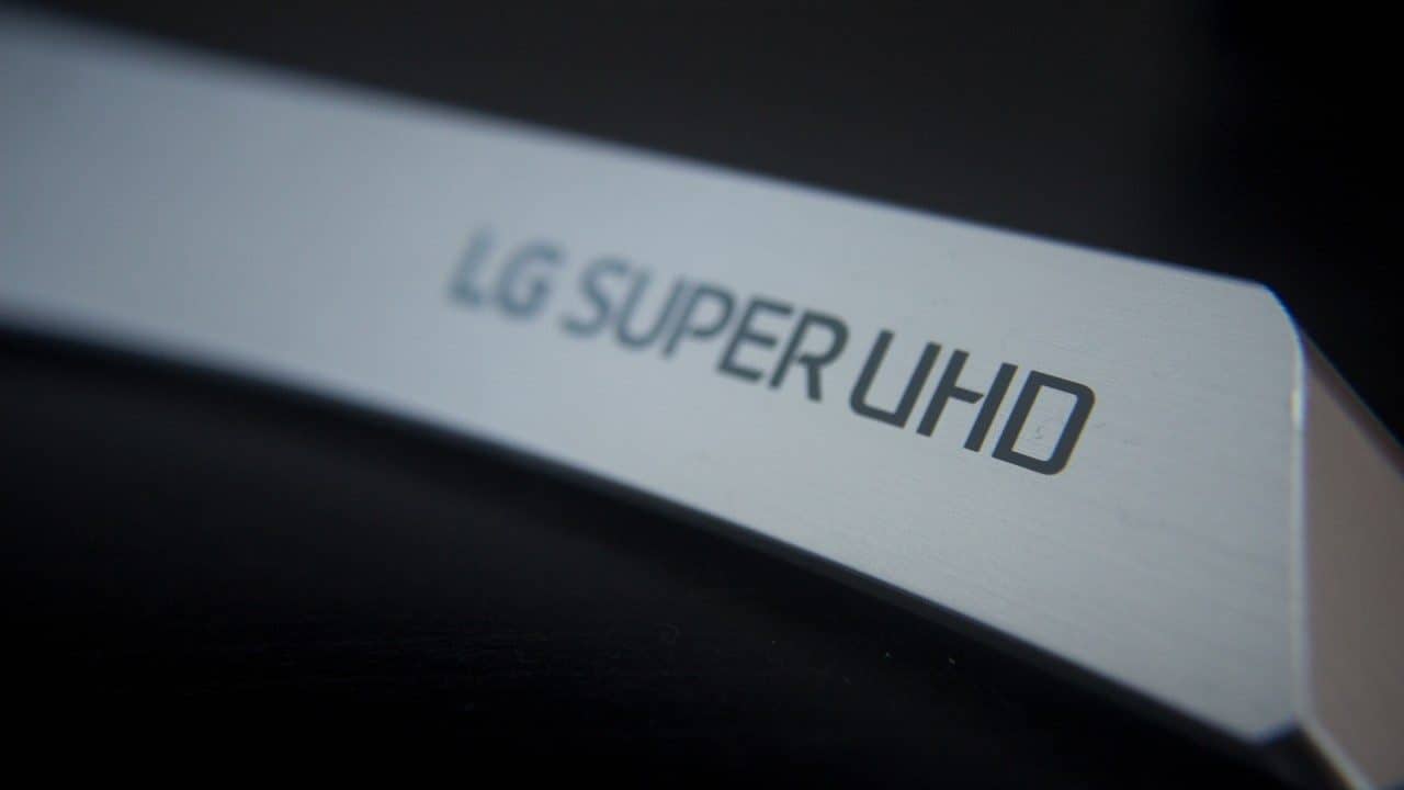 Base da LG Super UHD 55SJ85