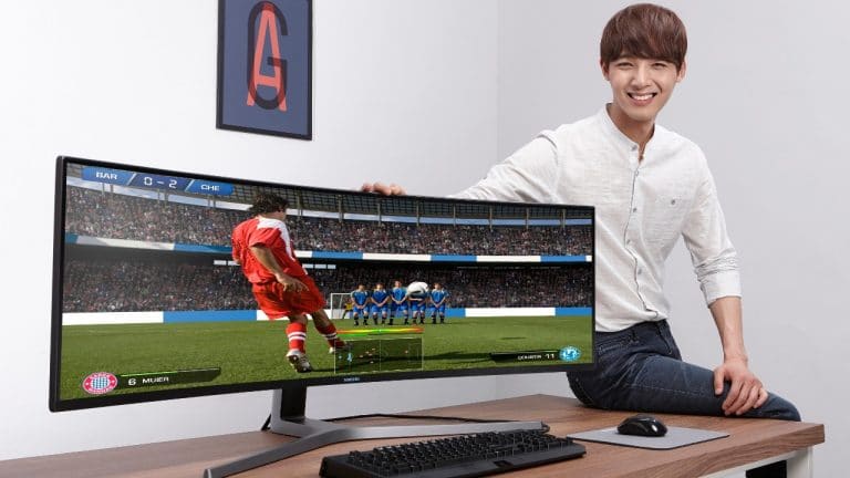 Samsung lança maior monitor de jogos QLED do mundo