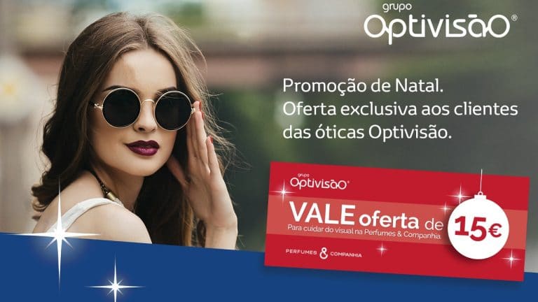 Optivisão oferece um vale de 15€ na sua campanha de Natal