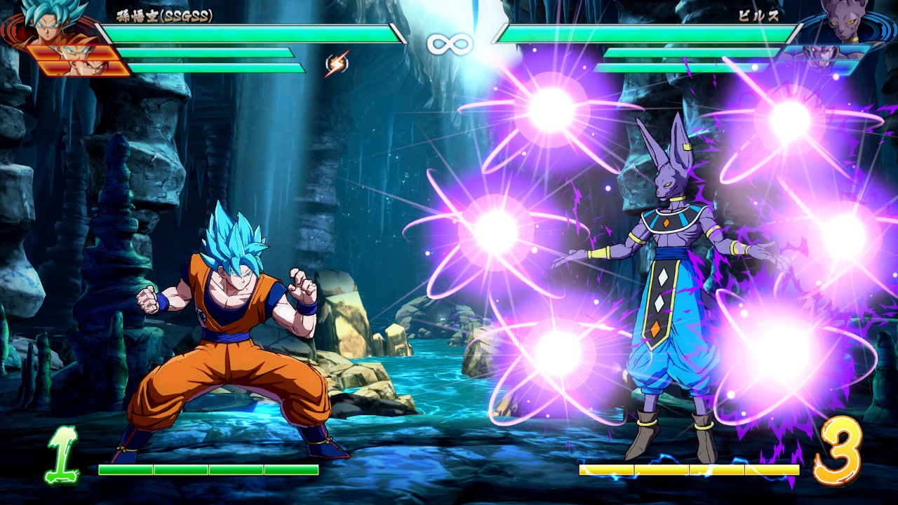 Dragon Ball FighterZ - Goku e Beerus