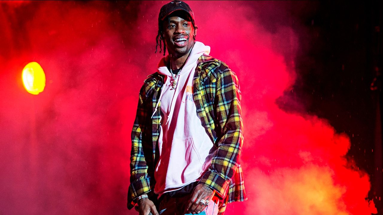 Travis Scott no festival Rolling Loud Portugal 2023