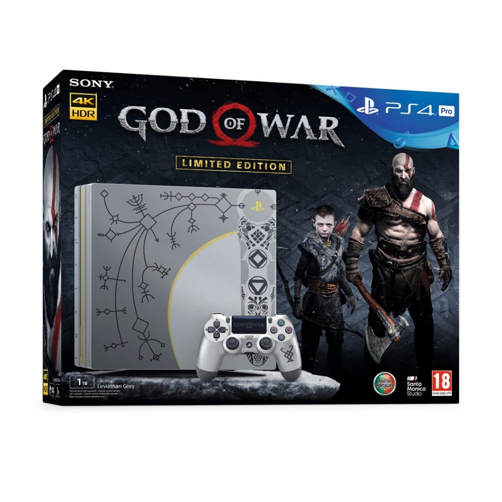 Sony playstation 4 pro limited edition god of war что это