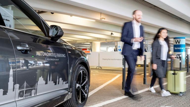 Grupo Volkswagen inicia testes para estacionamento autónomo