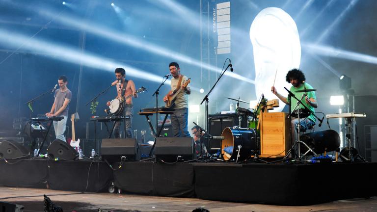 Rock in Rio Lisboa 2018 | Manel Cruz – Nem a chuva demoveu os (poucos) fãs