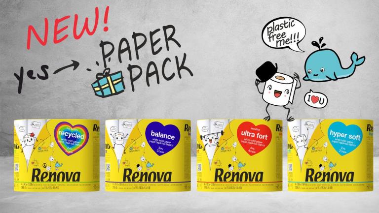 Renova começa a dizer adeus às embalagens de plástico