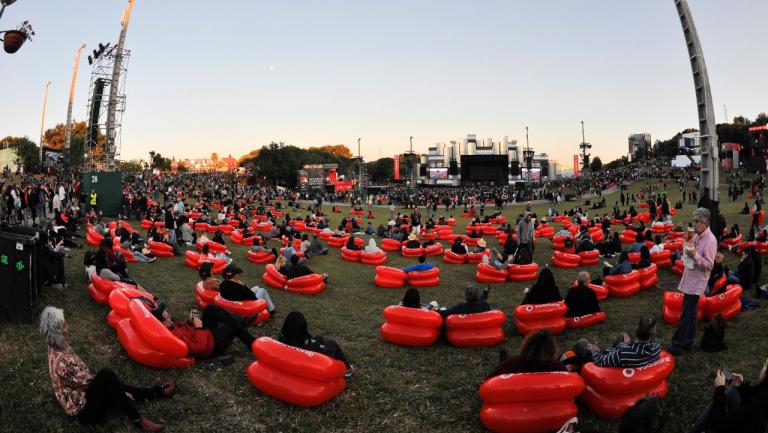 55 mil sofás distribuídos pela Vodafone no Rock in Rio-Lisboa 2018
