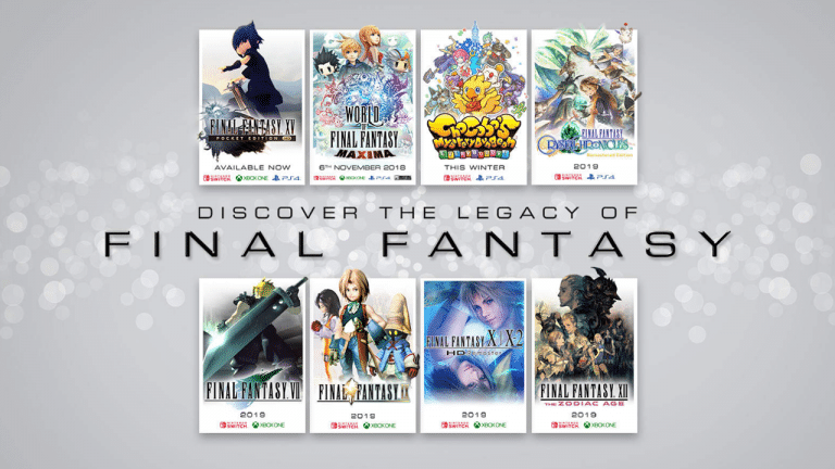 Há mais Final Fantasy a caminho da Nintendo Switch e da Xbox One