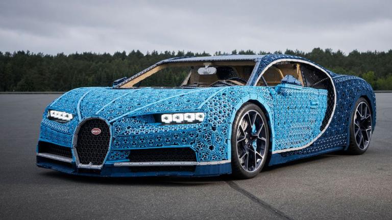 Quantas peças de LEGO são precisas para montar um Bugatti? Mais de um milhão