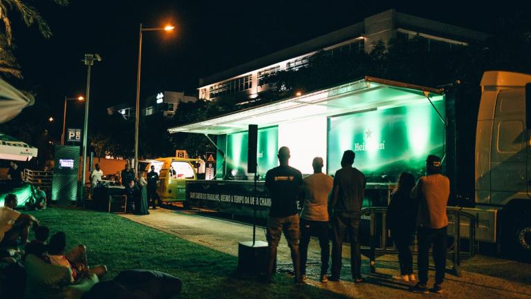 Camião da Heineken deu o pontapé de saída na Liga dos Campeões em Lisboa