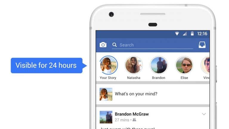 Facebook Stories celebram 300 milhões de pessoas
