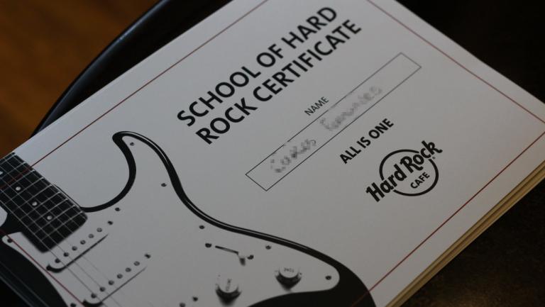 Hard Rock Cafe Lisboa vai ensinar a história do rock às crianças