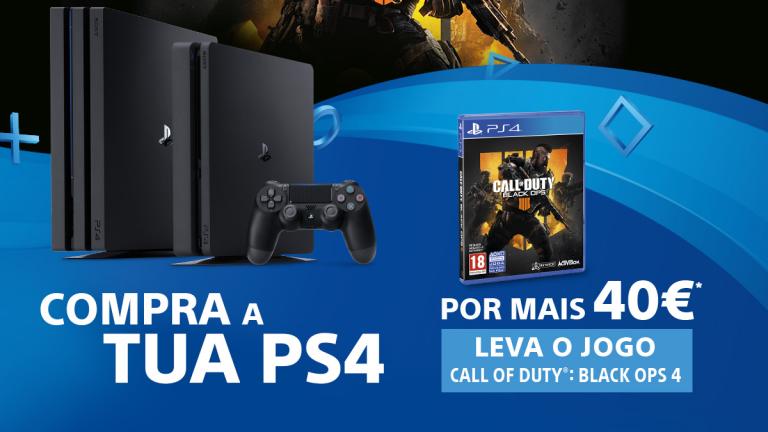 Call of Duty: Black Ops 4 é lançado com desconto exclusivo para novos jogadores PS4