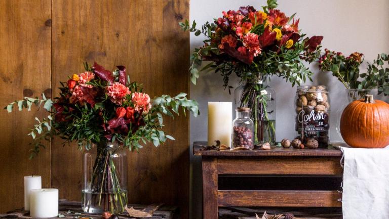 As flores da Colvin também se querem neste Halloween