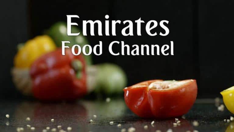 Emirates lança canais de televisão sobre comida e vinho para os seus clientes