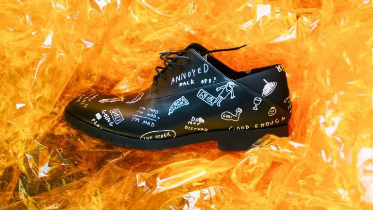 Marca de calçado portuguesa e Wasted Rita juntam-se para criar uma obra de arte que se usa nos pés