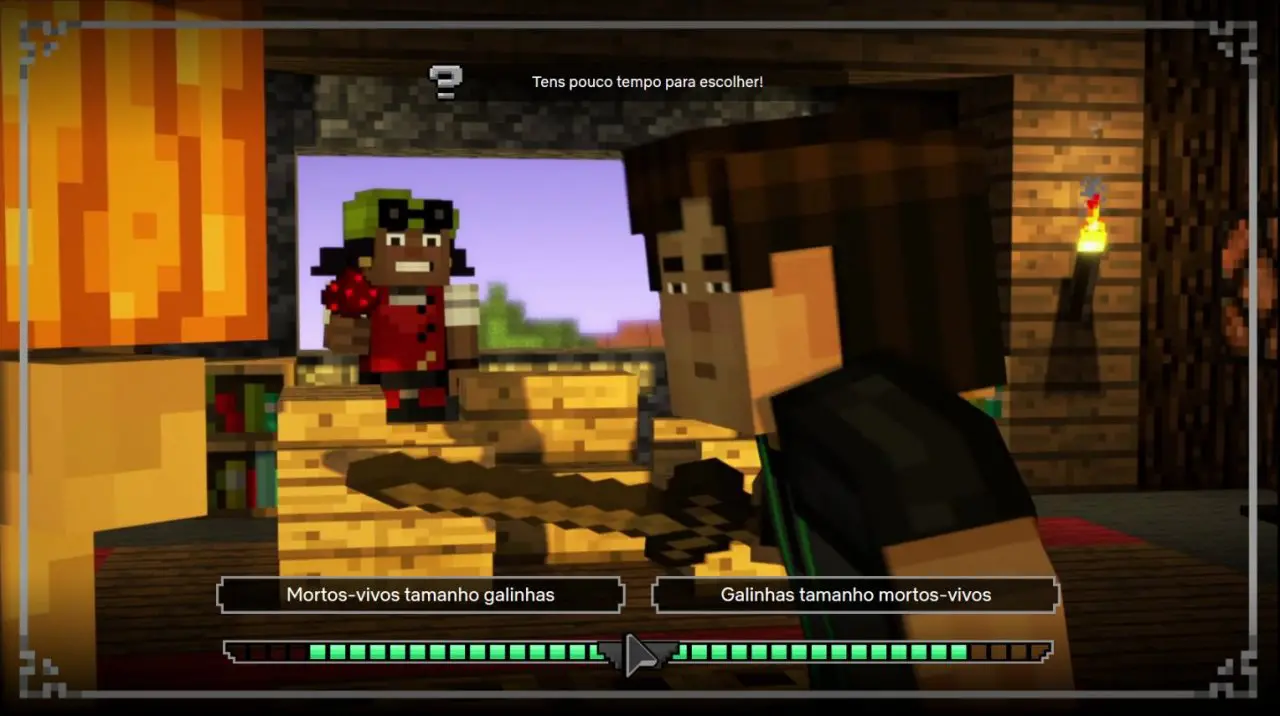 Aventura interativa Minecraft: Story Mode está disponível no Netflix -  Drops de Jogos