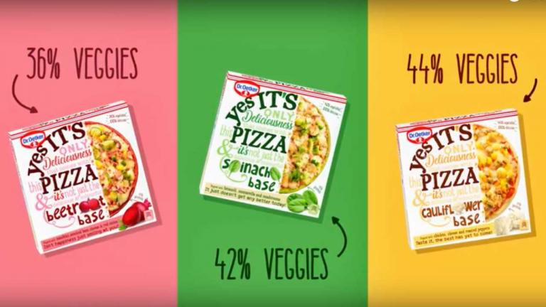 Dr. Oetker lançou em Portugal as primeiras pizzas congeladas com massa vegetal