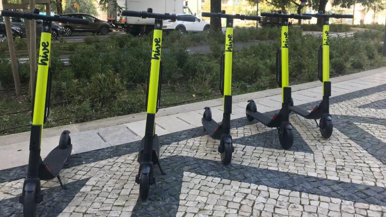 Hive é o novo serviço de trotinetes elétricas a operar em Lisboa
