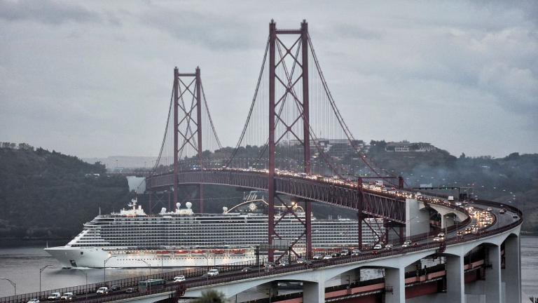 MSC Seaview realizou escala inaugural no porto de Lisboa