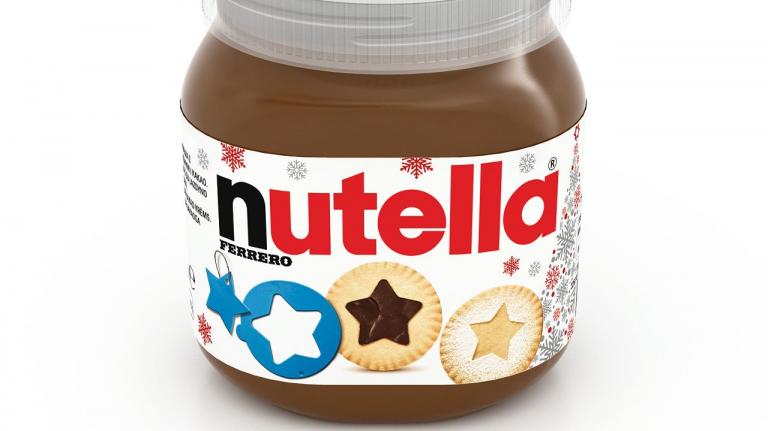Nutella lança edição especial de Natal