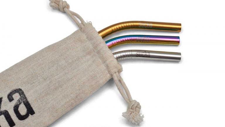 SUCKA, as palhinhas de metal já chegaram ao mercado