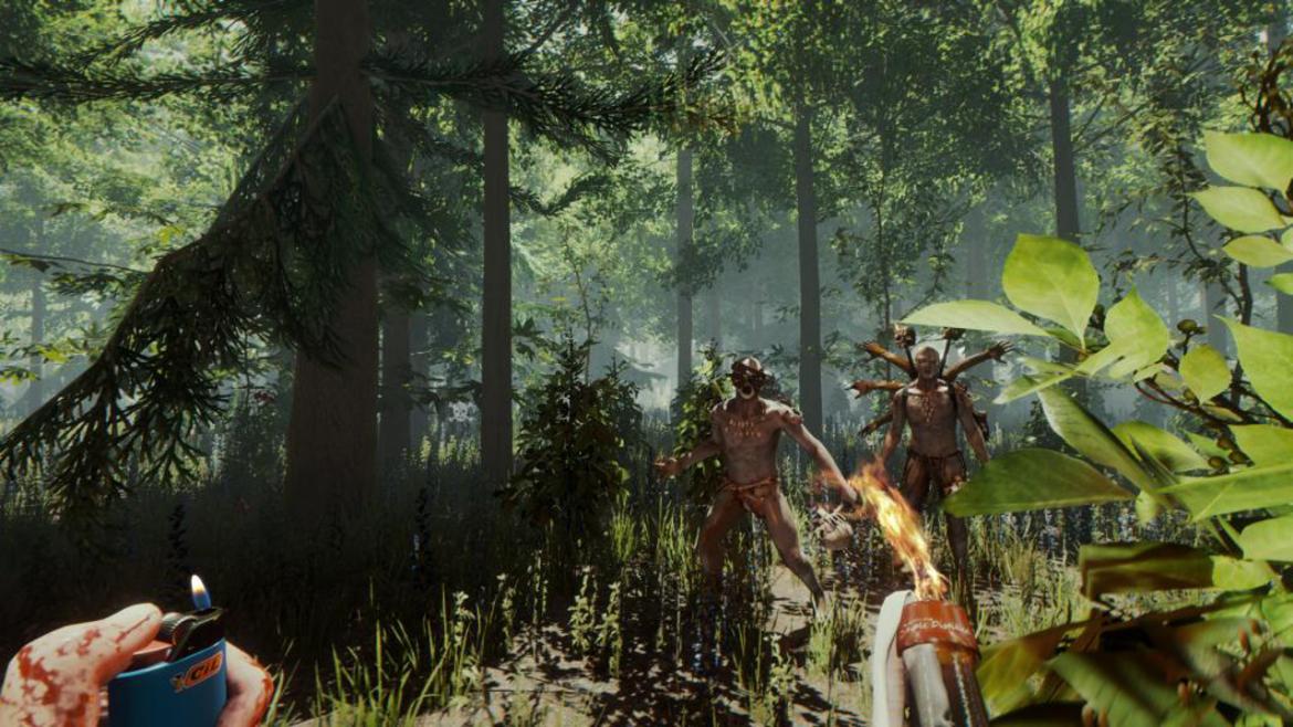 Ps4 the forest управление