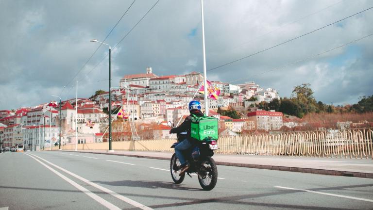 Uber Eats já opera em Coimbra