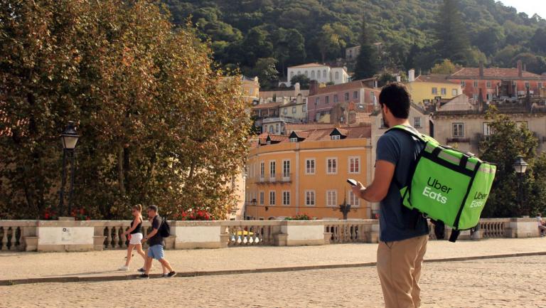 Uber Eats já chegou a Sintra