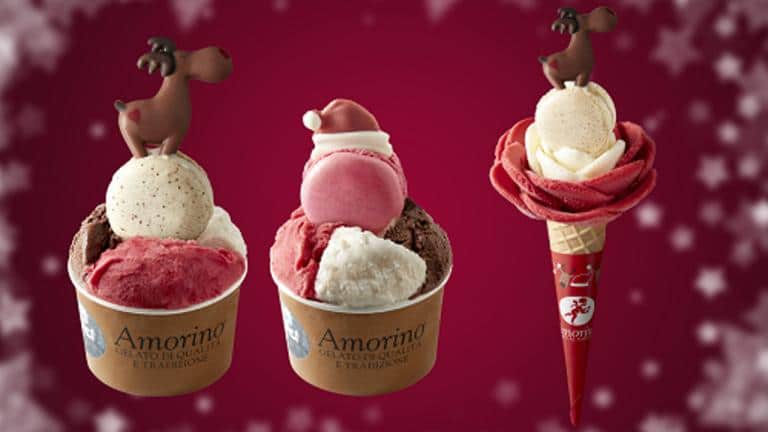 Amorino apresenta novidades com sabor a Natal