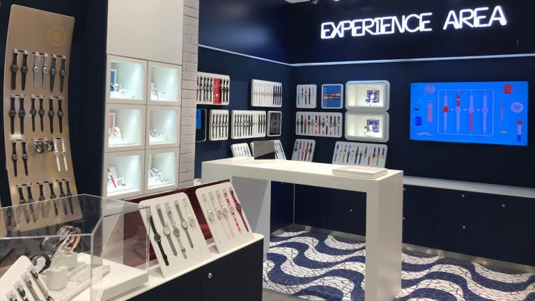 Swatch reabriu a sua loja no Centro Comercial Colombo