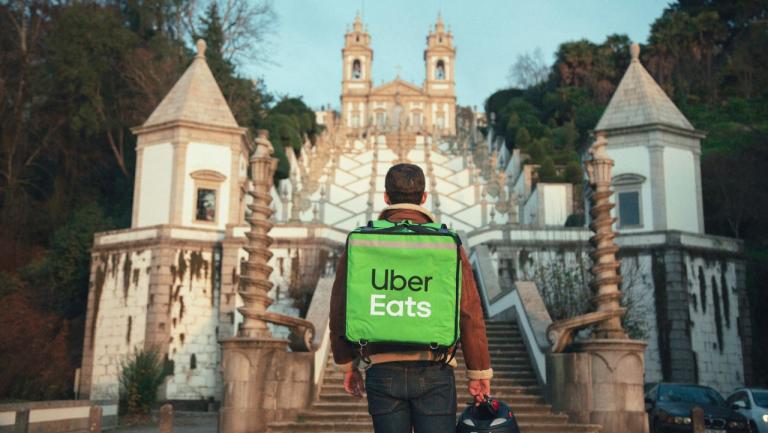 Uber Eats acaba de chegar a Braga