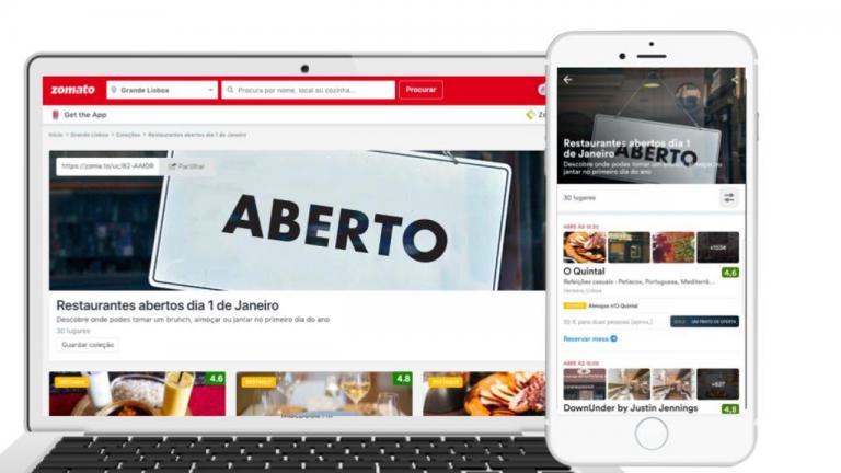Queres saber quais os restaurantes abertos no dia de Ano Novo? A Zomato ajuda