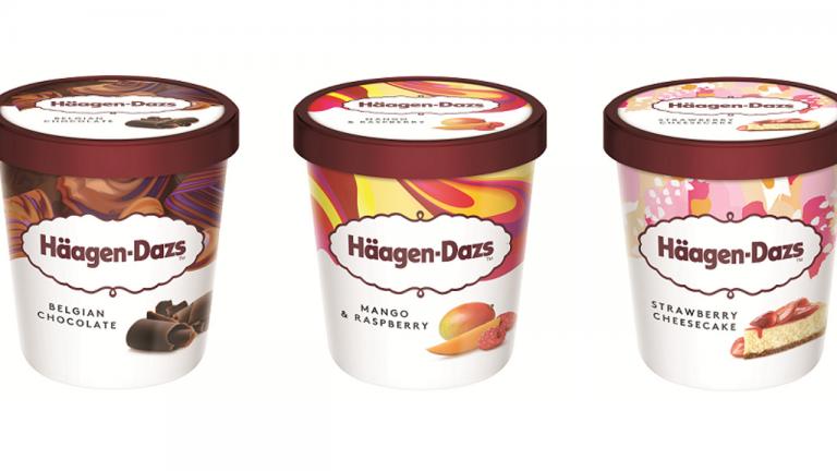 Häagen-Dazs ganhou nova imagem este ano