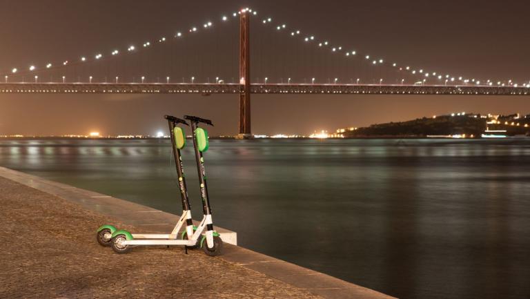 Agora já se pode utilizar as trotinetes da Lime após as 21h