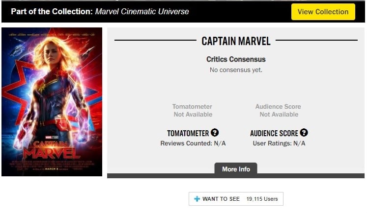 Captain Marvel RT