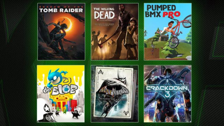Tomb Raider, Batman, The Walking Dead e Crackdown 3 chegam ao Xbox Game Pass em fevereiro