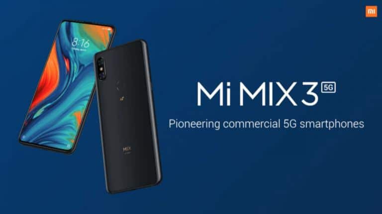 MWC 2019: Xiaomi revela Mi Mix 3 5G por menos de 600€