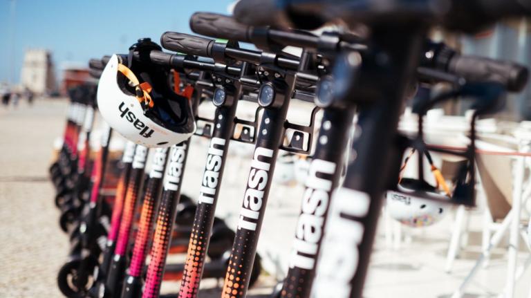 Trotinetes elétricas da Flash já chegaram a Coimbra