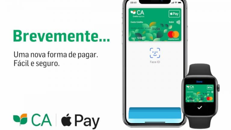 Crédito Agrícola vai ter serviço Apple Pay em breve