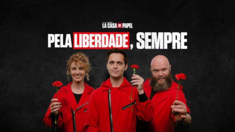 Pedro Alonso, de “Casa de Papel”, canta “Grândola, Vila Morena”