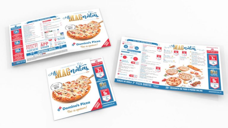 Domino’s Pizza tem novo menu com pizzas cheias de natas