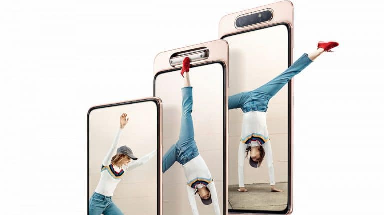Samsung Galaxy A80 é o primeiro telemóvel da marca com câmara inteligente rotativa