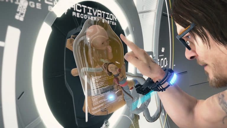 A Edição de Colecionador de Death Stranding traz um “bebé”