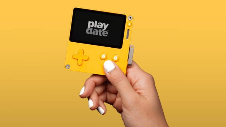 PlayDate é uma nova consola portátil que tem uma manivela