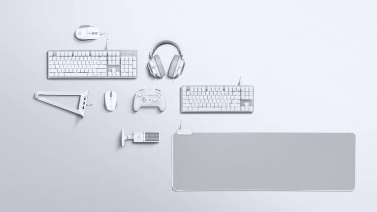 Razer pinta-se de branco com a nova coleção Razer Mercury