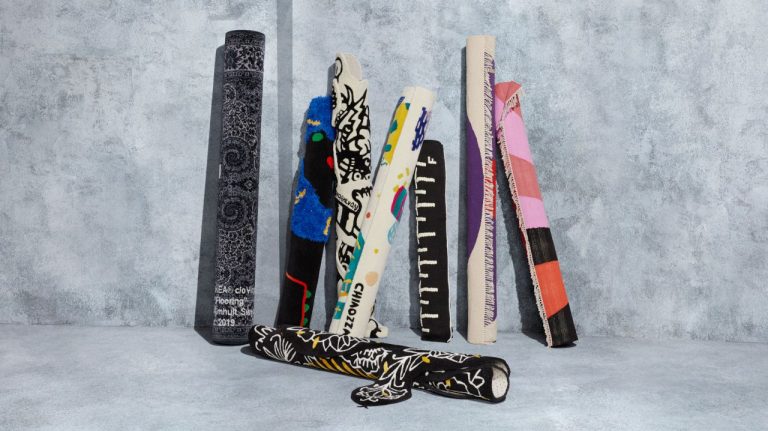 Novos tapetes do IKEA levam a arte das paredes para o chão da casa